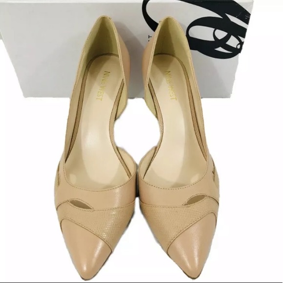 Professional nude heels- Nine West- size 7.5 - Picture 3 of 8